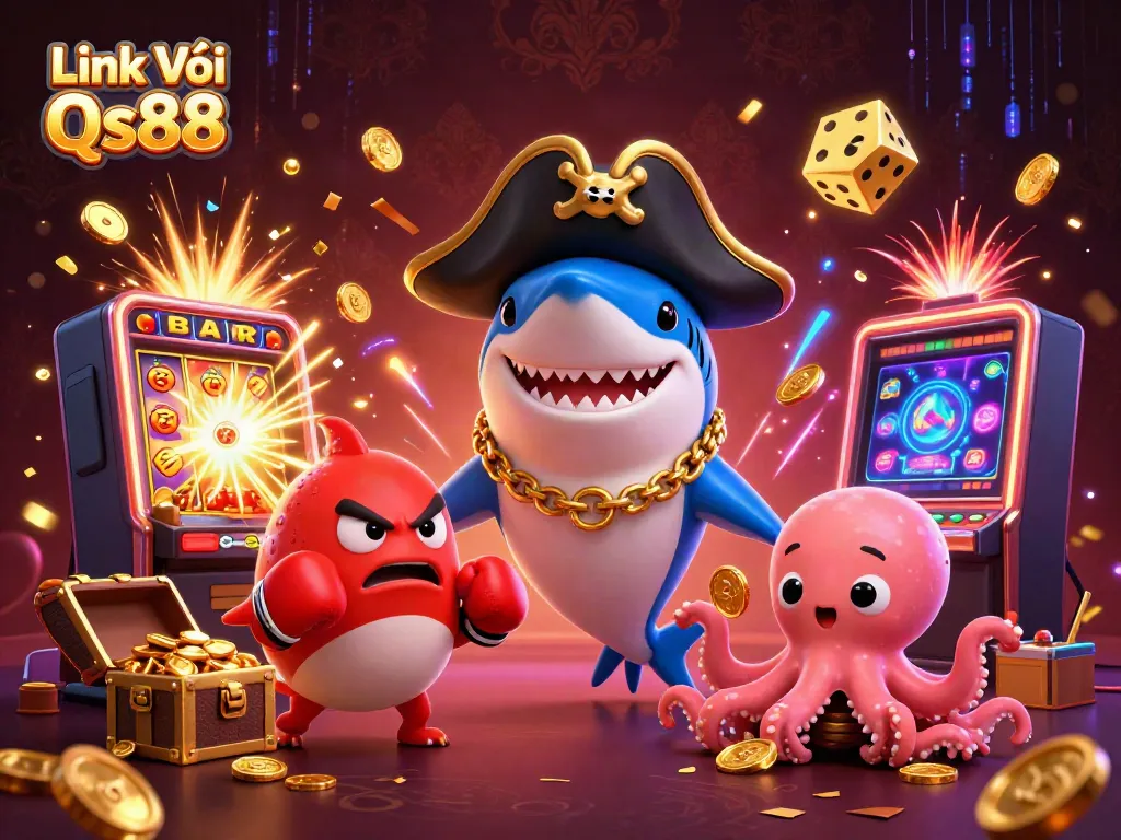 Engage in exciting gameplay at Link Vào Qs88 with vibrant 3D cartoon characters in an adventure.