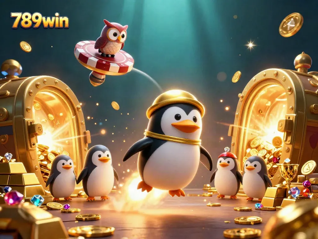 Engage in thrilling jackpots at 789win with an illustration of dynamic casino elements.