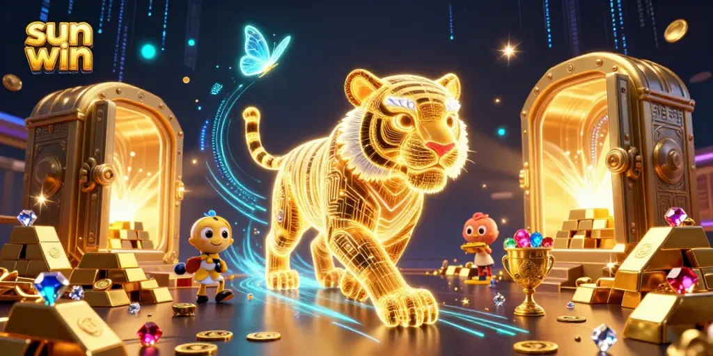 Engage with the thrilling sun win experience in a vibrant 3D casino world filled with treasures and excitement.
