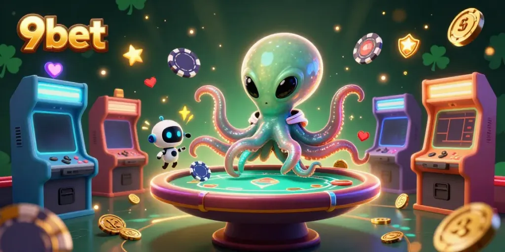 Experience thrilling gameplay with 9bet's exciting alien-themed poker adventure!