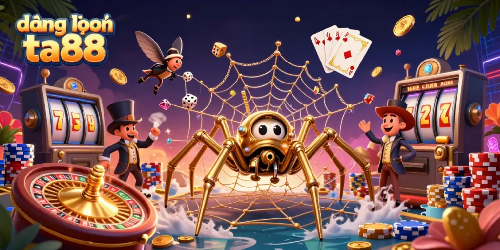 Engage in exciting gameplay with đăng nhập ta88, featuring a dynamic steampunk casino scene.