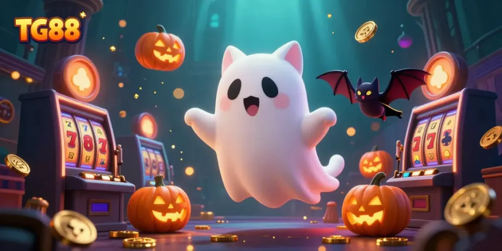 Spin and win at TG88's haunted casino, where ghostly fun meets thrilling jackpots!